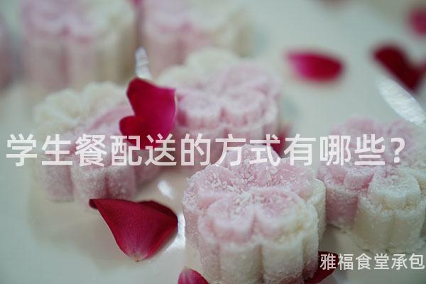 學生餐配送的方式有哪些？