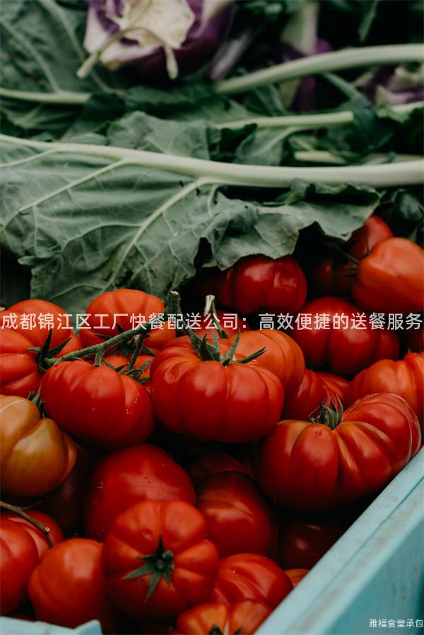 成都錦江區(qū)工廠快餐配送公司：高效便捷的送餐服務(wù)