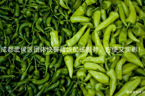 成都武侯區團體快餐盒飯配送服務，方便又實惠！