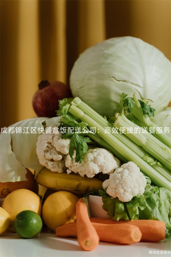 成都錦江區(qū)快餐盒飯配送公司：高效便捷的送餐服務(wù)