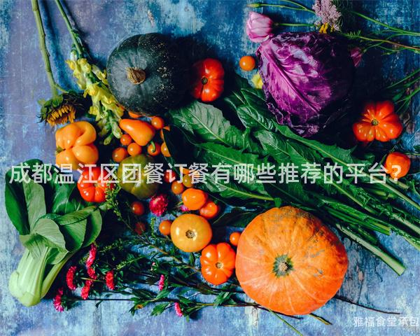 成都溫江區團餐訂餐有哪些推薦的平臺？