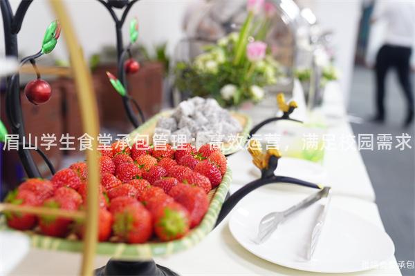 眉山學生食堂承包管理：高效運營，滿足校園需求